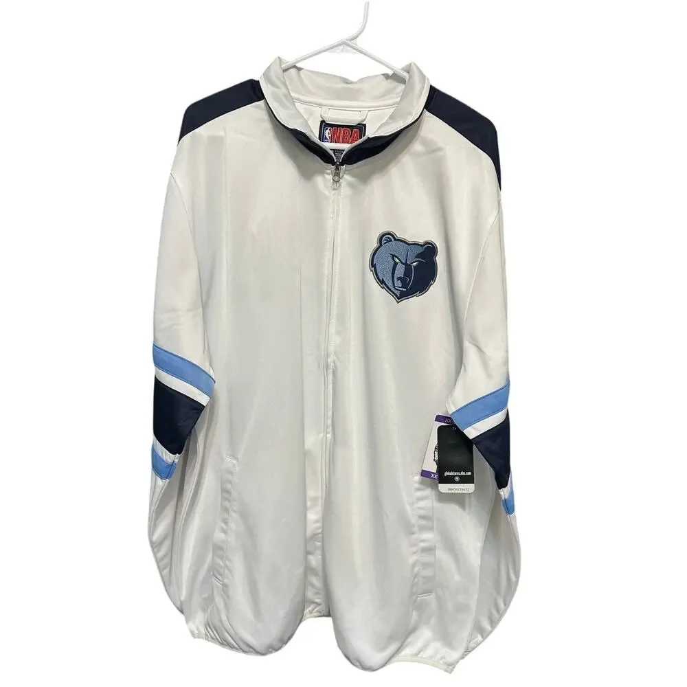 Memphis Grizzlies NBA Jacket G-III Sports Warm Up Track Zip Men's XXL‎